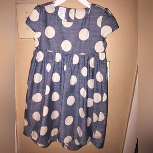 Wonder kids 4T polka dot dress, NWT